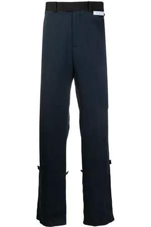 OFF-WHITE Pantalones rectos largos