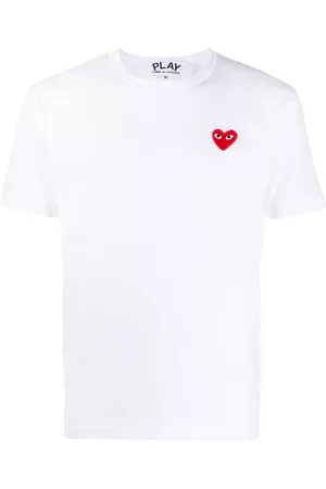 Comme des Garçons Camiseta con aplique del logo