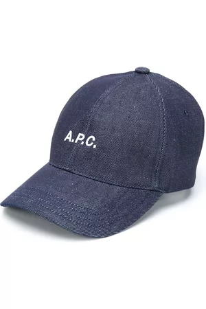 A.P.C. Gorra vaquera con logo bordado