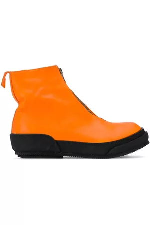 GUIDI Botas con diseño colour block y cremallera