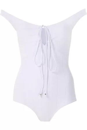 AMIR SLAMA Body con detalles de cordones