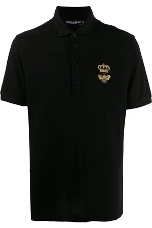Dolce & Gabbana Polo con logo bordado