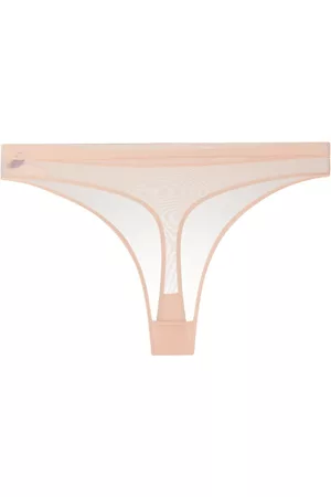 MAISON CLOSE Tanga de malla