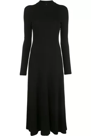 ROSETTA GETTY Vestido de manga larga con cuello alto