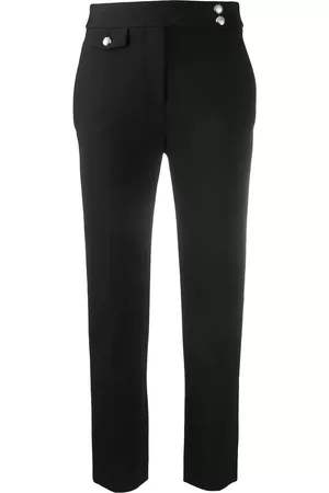 VERONICA BEARD Pantalones slim de talle alto