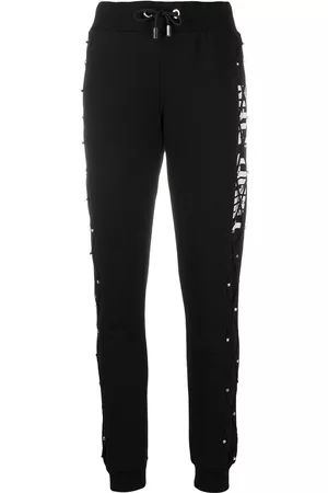 Philipp Plein Pantalones de chándal con estampado del logo