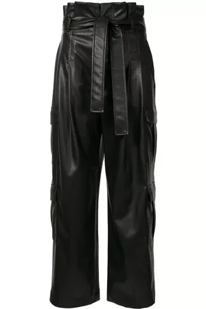 GOEN.J Pantalones con cintura lazada