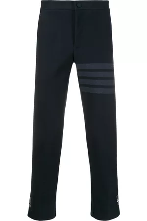 Thom Browne Pantalones slim con motivo 4-Bar
