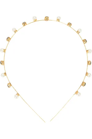 Jennifer Behr Diadema Ines con apliques de cristal