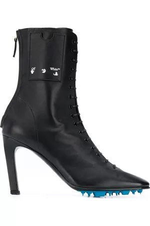 OFF-WHITE Botines con tacón de 105mm