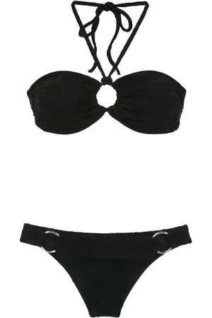 AMIR SLAMA Bikini con detalles de aberturas