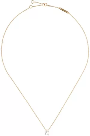DELFINA DELETTREZ Collar Two In One en oro y oro blanco 18kt con diamantes