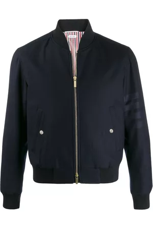 Thom Browne Cazadora con motivo 4-Bar