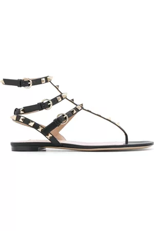 VALENTINO GARAVANI Sandalias Rockstud planas