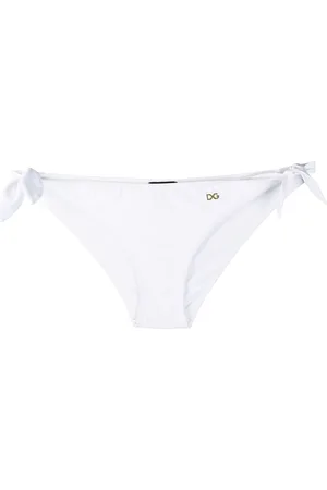 Dolce & Gabbana Bragas de bikini con placa DG