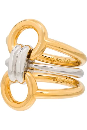 CHARLOTTE CHESNAIS Anillo Tryptich con diseño triple