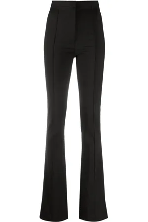 Patrizia Pepe Pantalones de talle alto acampanados