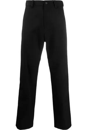 AMBUSH Pantalones rectos con rayas laterales