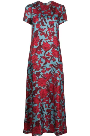La DoubleJ Vestido swing con estampado floral