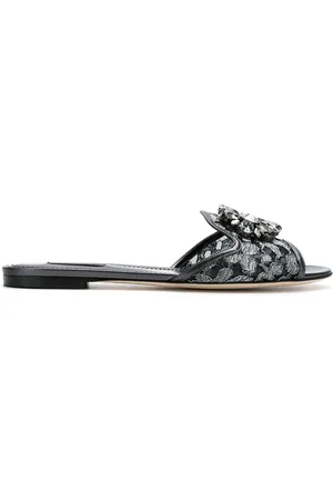 Dolce & Gabbana Sandalias Bianca planas