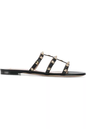 VALENTINO GARAVANI Sandalias Rockstud planas