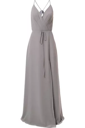 Marchesa Notte Vestido de fiesta con lazo en la cintura
