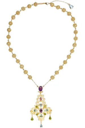 Dolce & Gabbana Collar en oro amarillo 18kt con cuentas