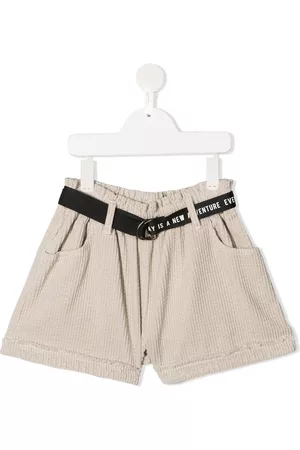 Le pandorine Pantalones cortos de pana con cinturón
