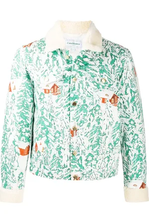 Casablanca Chaqueta con estampado de montaña