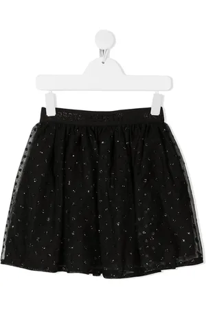 Alberta Ferretti Falda con estampado de lunares