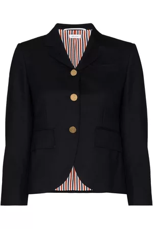 Thom Browne Chaqueta de botonadura simple