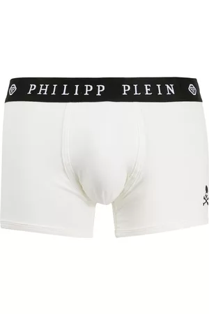 Philipp Plein Bóxer con logo bordado
