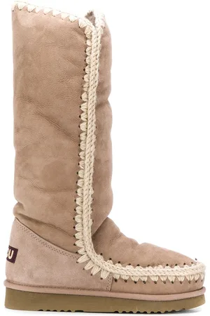 Mou Botas acolchadas con detalle tejido
