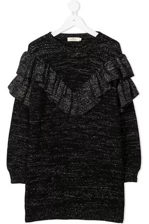 Le pandorine Vestido con detalle de volantes