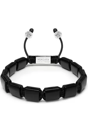 Nialaya Pulsera con cuentas con gemas