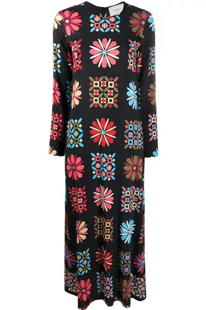 La DoubleJ Vestido midi estampado