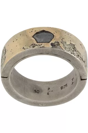 PARTS OF FOUR Anillo con detalle de diamante