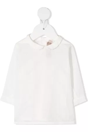 LA STUPENDERIA Blusa con motivo de lunares texturizados