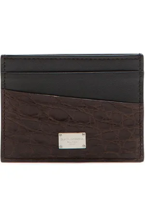 Dolce & Gabbana Tarjetero con placa del logo