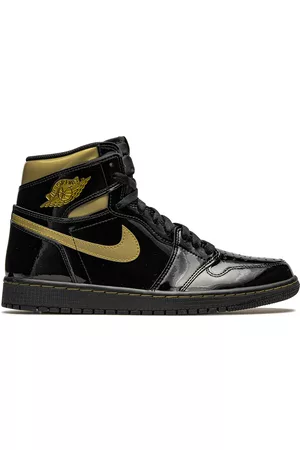 Jordan "zapatillas Air 1 High ""Black Metallic Gold"""