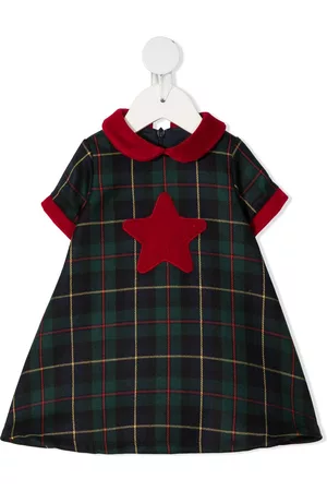 LA STUPENDERIA Vestido con parche de estrellas