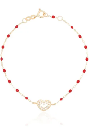 GIGI CLOZEAU Pulsera en oro amarillo de 18kt con cuentas y diamantes