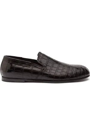 Dolce & Gabbana Mocasines con motivo de piel de cocodrilo en relieve