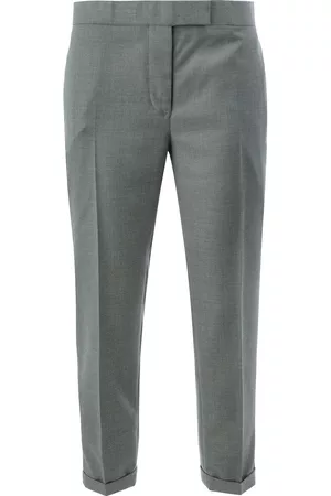 Thom Browne Pantalones de vestir de talle medio