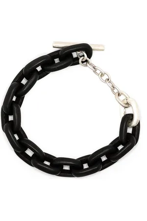 PARTS OF FOUR Pulsera de cadena con botón de trenca