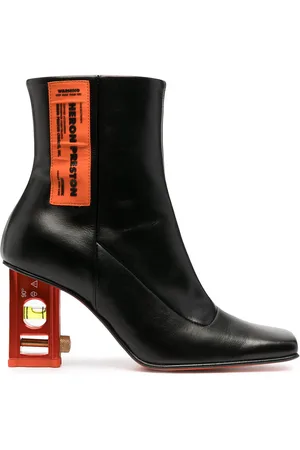 Heron Preston Botines con tacón con diseño de niveles