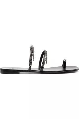 Giuseppe Zanotti Sandalias Catena con puntera abierta