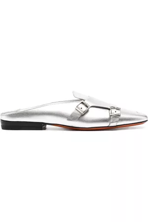 santoni Mules metalizados