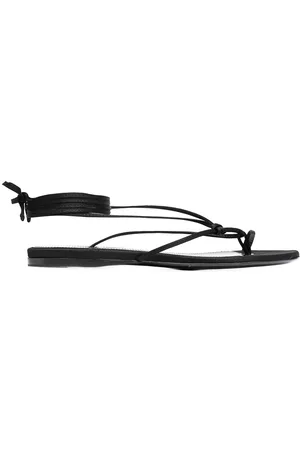 The Attico Sandalias con diseño cruzado