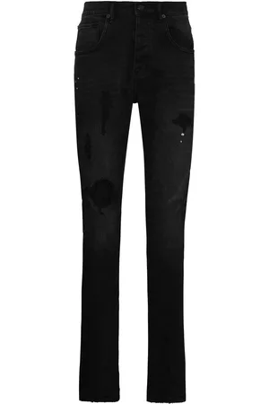 Purple Brand Vaqueros con detalle rasgado